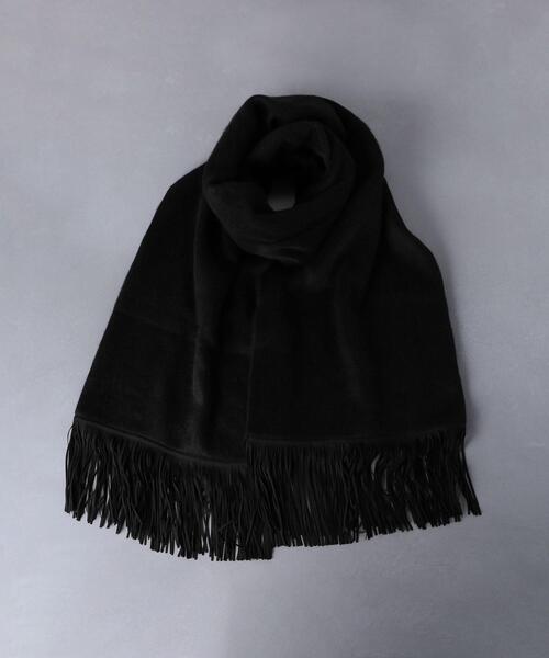 ASAUCE MELER（アソースメレ）の「＜ASAUCE MELER（アソース メレ）＞SD/FRG CAMEL ストール（ストール/ショール・レディース・ブラック/ナチュラル/ライム・FREE）」の11枚目の写真