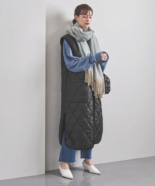 ASAUCE MELER（アソースメレ）の「＜ASAUCE MELER（アソース メレ）＞SD/FRG CAMEL ストール（ストール/ショール・レディース・ブラック/ナチュラル/ライム・FREE）」の13枚目の写真