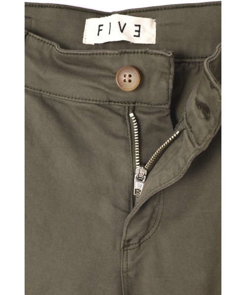 ROSE BUD(ローズバッド)の「(FIVE)サイドラインパンツ(チノパンツ・レディース・ブラック/カーキ・25/26)」の14枚目の写真