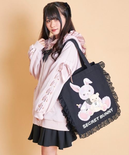 Secret Honey（シークレットハニー）の「うさぎプリントトート