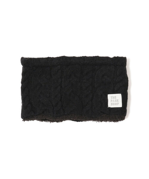 こども ビームス(コドモビームス)の「THE PARK SHOP / Knit Boy ネックウォーマー 21(ネックウォーマー/スヌード・キッズ・オリーブ/ネイビー/グレー/ブラック・56cm/52cm)」の2枚目の写真