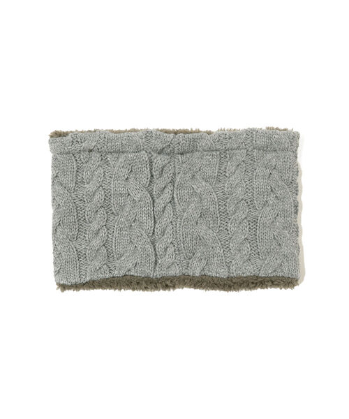 こども ビームス(コドモビームス)の「THE PARK SHOP / Knit Boy ネックウォーマー 21(ネックウォーマー/スヌード・キッズ・オリーブ/ネイビー/グレー/ブラック・56cm/52cm)」の12枚目の写真