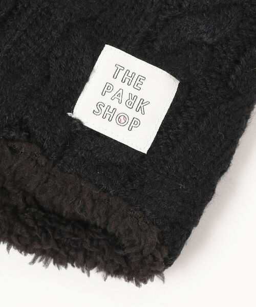 こども ビームス(コドモビームス)の「THE PARK SHOP / Knit Boy ネックウォーマー 21(ネックウォーマー/スヌード・キッズ・オリーブ/ネイビー/グレー/ブラック・56cm/52cm)」の9枚目の写真