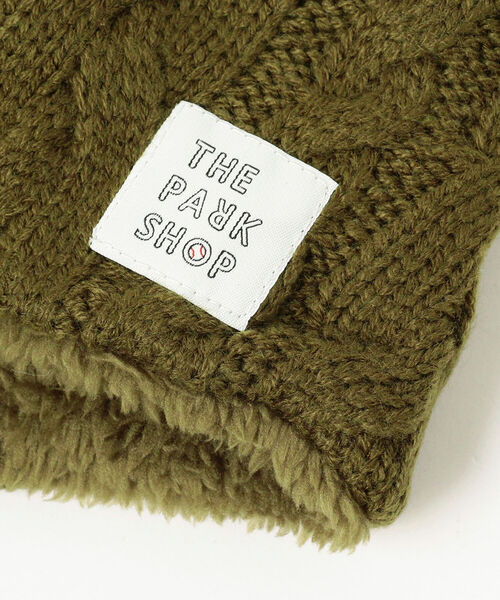 こども ビームス(コドモビームス)の「THE PARK SHOP / Knit Boy ネックウォーマー 21(ネックウォーマー/スヌード・キッズ・オリーブ/ネイビー/グレー/ブラック・56cm/52cm)」の7枚目の写真