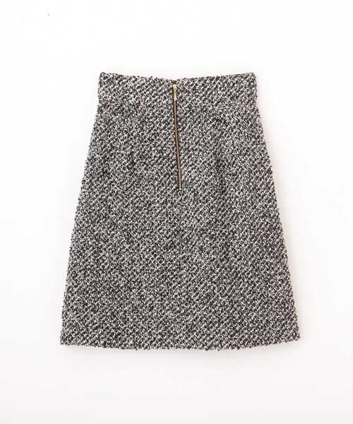 PROPORTION BODY DRESSING（プロポーションボディドレッシング）の「ループカルゼ台形ミニスカート / 1211220511（スカート・レディース・ブラック/ホワイト系その他/ブラック系その他・X-SMALL/SMALL/MEDIUM）」の14枚目の写真