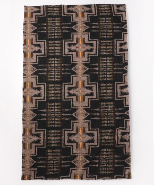 PENDLETON(ペンドルトン)の「PENDLETON/ペンドルトン QUILTING STOLE PONCHO(ストール/ショール・レディース・ブラック/ネイビー/キャメル・ONE SIZE)」の6枚目の写真