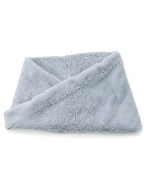 DRESKIP（ドレスキップ）の「◆【アニマル柄/無地】アソートフェイクファースヌード（ネックウォーマー/スヌード・レディース・グレー/ブラック/ベージュ/ブラウン系1/ブラウン系その他2/ブラック系3/ブラウン系4/ブラウン系6・00）」の3枚目の写真