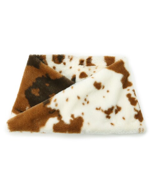 DRESKIP（ドレスキップ）の「◆【アニマル柄/無地】アソートフェイクファースヌード（ネックウォーマー/スヌード・レディース・グレー/ブラック/ベージュ/ブラウン系1/ブラウン系その他2/ブラック系3/ブラウン系4/ブラウン系6・00）」の11枚目の写真