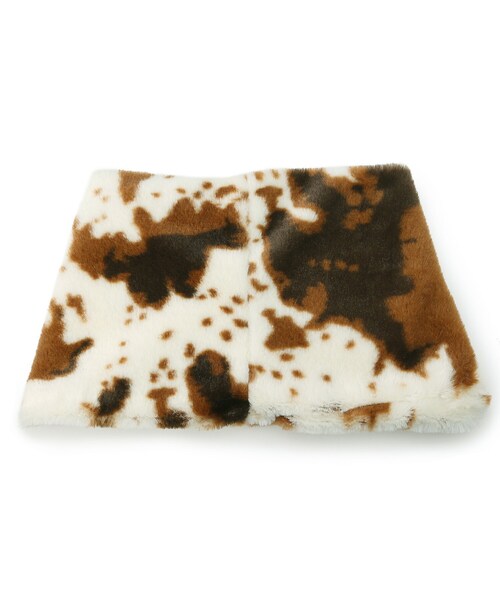 DRESKIP（ドレスキップ）の「◆【アニマル柄/無地】アソートフェイクファースヌード（ネックウォーマー/スヌード・レディース・グレー/ブラック/ベージュ/ブラウン系1/ブラウン系その他2/ブラック系3/ブラウン系4/ブラウン系6・00）」の13枚目の写真