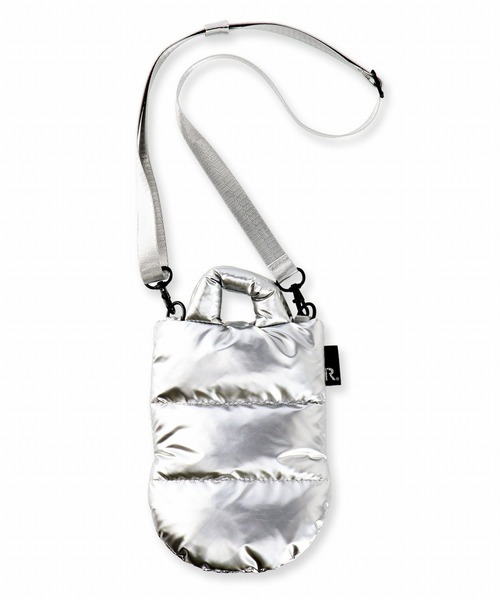 ROOTOTE(ルートート)の「ROOTOTE×NISHIKAWA アップサイクルダウンルートート/ハンドウォーマー ミニトート フェザールー.ミトン.UpcycleーA(ショルダーバッグ・レディース・ブラック系その他/ブラック系その他2/ブラック系その他3/シルバー/ピンク/グリーン・FREE)」の10枚目の写真