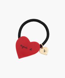 agnes b. | WEB限定 ハートモチーフヘアゴム HA03－01(その他ヘアアクセサリー)