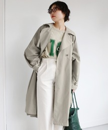 IENA | Pe/ポプリンオーバートレンチコート◆(トレンチコート)