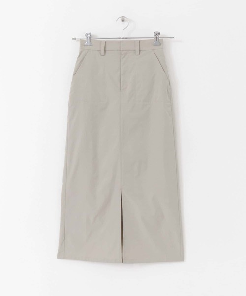 HEYUMM（ヘユム）の「シャンブレーナロータイトスカート（スカート・レディース・ベージュ/ピンク/グリーン・ONE）」の14枚目の写真