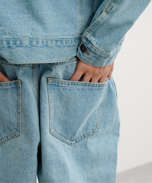 CPCM（シーピーシーエム）の「タックデニムパンツ（デニムパンツ・メンズ・ブルー/サックスブルー・MEDIUM/LARGE）」の17枚目の写真