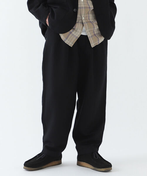 BEAMS（ビームス）の「BEAMS / リネン 2プリーツ アンクル（スラックス・メンズ・ブラック/ベージュ系その他・L/S/XL/M）」の19枚目の写真