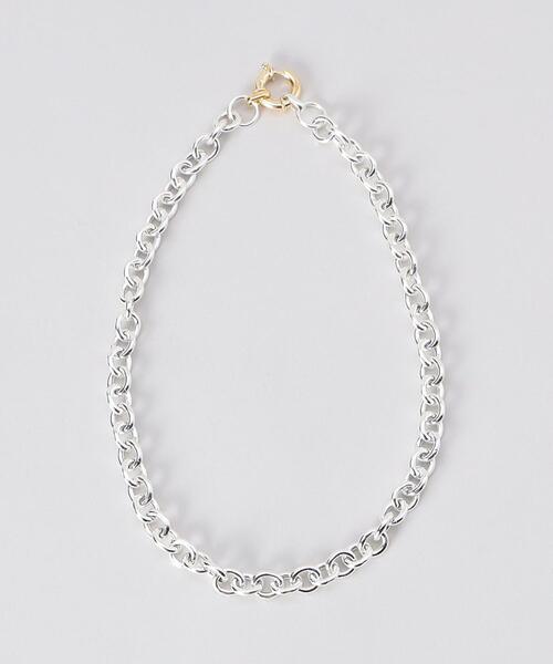 LOREN STEWART＞LIFESAVER CLOSURE SILVER NECKLACE/ネックレス