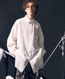 MAISON SPECIAL | 《ユニセックスアイテム》フラワーレースプライムオーバーシャツコート【MAISON SPECIAL/メゾンスペシャル】(シャツ/ブラウス)