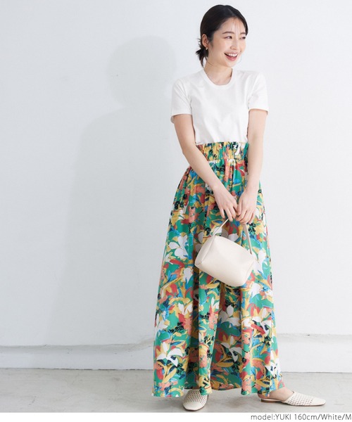 coca（coca）（コカ）の「USAセットインスリーブTシャツ（Tシャツ/カットソー・レディース・ホワイト/ブラック/ブルー・M/L）」の8枚目の写真