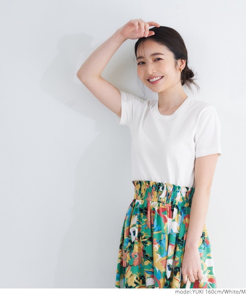 coca（coca）（コカ）の「USAセットインスリーブTシャツ（Tシャツ/カットソー・レディース・ホワイト/ブラック/ブルー・M/L）」の9枚目の写真