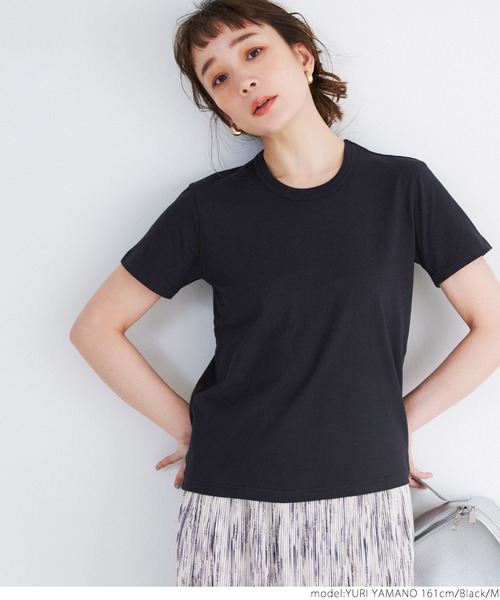 coca（coca）（コカ）の「USAセットインスリーブTシャツ（Tシャツ/カットソー・レディース・ホワイト/ブラック/ブルー・M/L）」の12枚目の写真