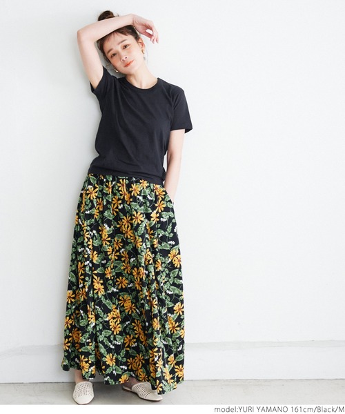 coca（coca）（コカ）の「USAセットインスリーブTシャツ（Tシャツ/カットソー・レディース・ホワイト/ブラック/ブルー・M/L）」の15枚目の写真