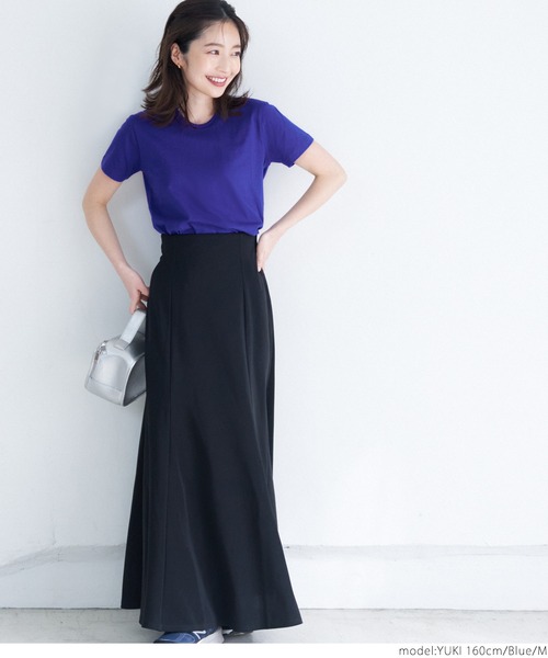 coca（coca）（コカ）の「USAセットインスリーブTシャツ（Tシャツ/カットソー・レディース・ホワイト/ブラック/ブルー・M/L）」の16枚目の写真