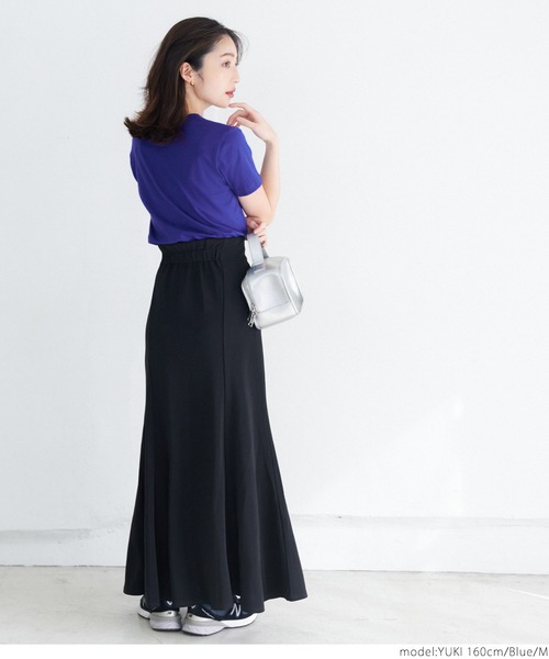 coca（coca）（コカ）の「USAセットインスリーブTシャツ（Tシャツ/カットソー・レディース・ホワイト/ブラック/ブルー・M/L）」の20枚目の写真