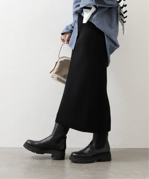 JOURNAL STANDARD(ジャーナルスタンダード)の「《追加》ソウバリニットタイトスカート◆3(スカート・レディース・ブラック・MEDIUM/SMALL)」の4枚目の写真