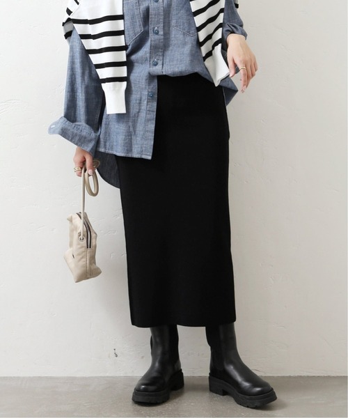 JOURNAL STANDARD(ジャーナルスタンダード)の「《追加》ソウバリニットタイトスカート◆3(スカート・レディース・ブラック・MEDIUM/SMALL)」の15枚目の写真