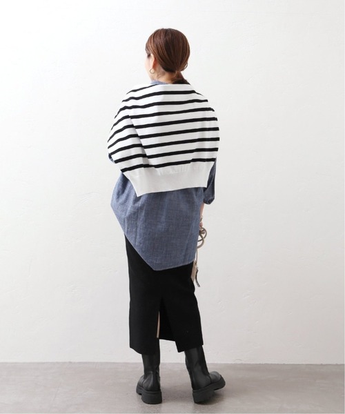 JOURNAL STANDARD(ジャーナルスタンダード)の「《追加》ソウバリニットタイトスカート◆3(スカート・レディース・ブラック・MEDIUM/SMALL)」の16枚目の写真