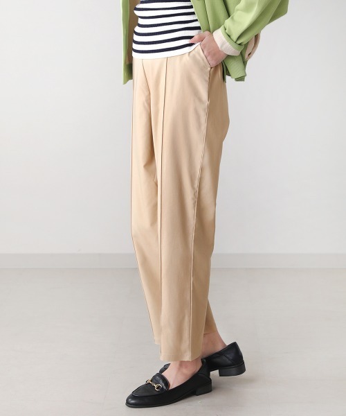 Bou Jeloud(ブージュルード)の「ライクストレッチスリムパンツ(その他パンツ・レディース・ベージュ/ネイビー・38)」の1枚目の写真