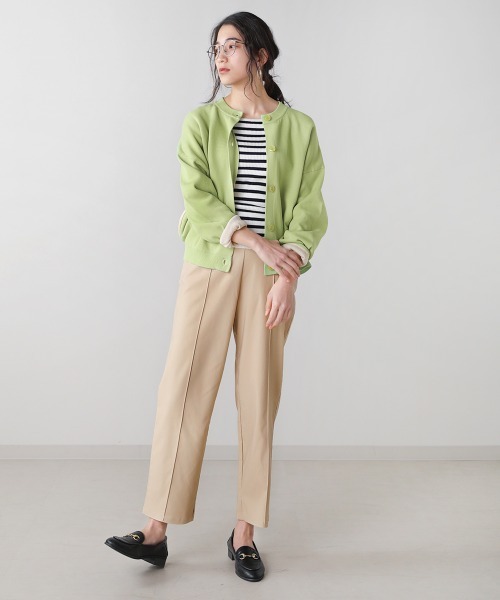 Bou Jeloud(ブージュルード)の「ライクストレッチスリムパンツ(その他パンツ・レディース・ベージュ/ネイビー・38)」の8枚目の写真