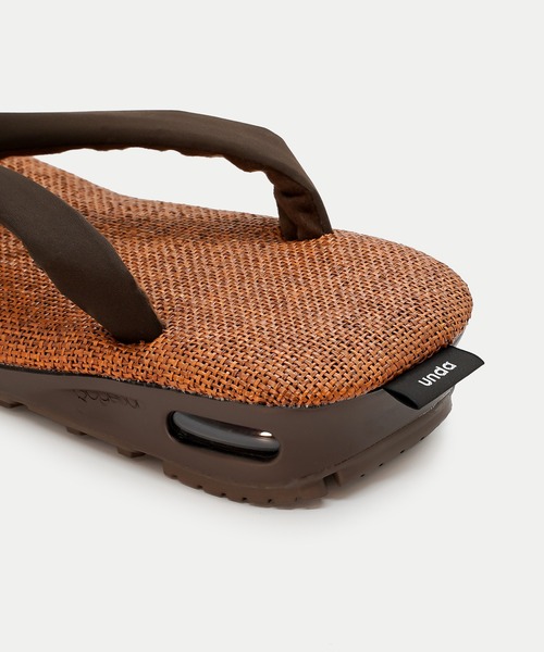 JOURNAL STANDARD relume（ジャーナルスタンダード　レリューム）の「【goyemon / ごゑもん】雲駄/unda 別注 HEICHA（サンダル・メンズ・ブラウン・M/L）」の12枚目の写真