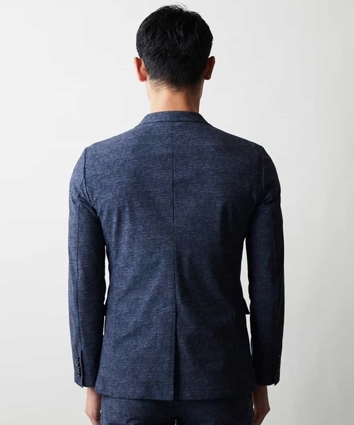 MICHEL KLEIN HOMME (ミッシェルクランオム)の「テーラードジャケット(テーラードジャケット・メンズ・ネイビー/グレー/ブルー・MEDIUM/LARGE/X-LARGE)」の8枚目の写真