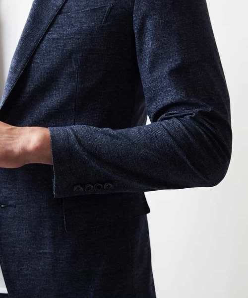 MICHEL KLEIN HOMME (ミッシェルクランオム)の「テーラードジャケット(テーラードジャケット・メンズ・ネイビー/グレー/ブルー・MEDIUM/LARGE/X-LARGE)」の10枚目の写真