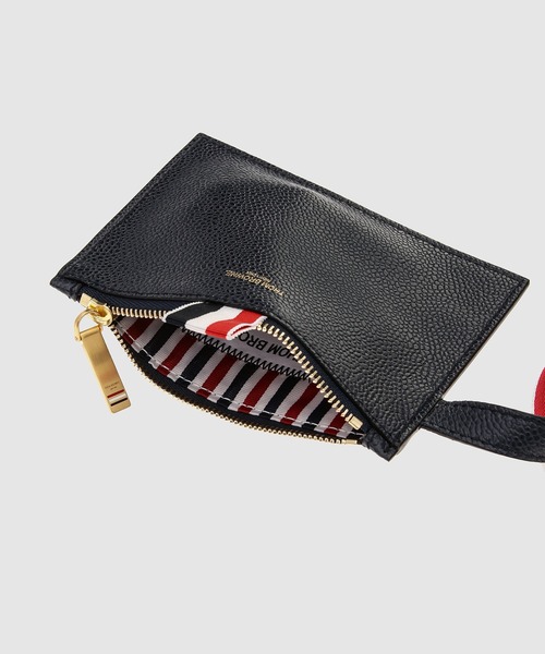 THOM BROWNE（トムブラウン）の「SMALL PAPER LABEL TOTE W/ RWB HANDLES IN GINGHAM PRINTED MESH（トートバッグ・メンズ・チェック・ONE SIZE）」の3枚目の写真