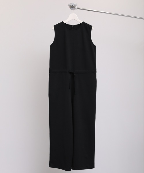 ap retro（アプレトロ）の「ポンチオールインワン（サロペット/オーバーオール・レディース・ブラック/グレイッシュベージュ/スミクロ・FREE）」の10枚目の写真