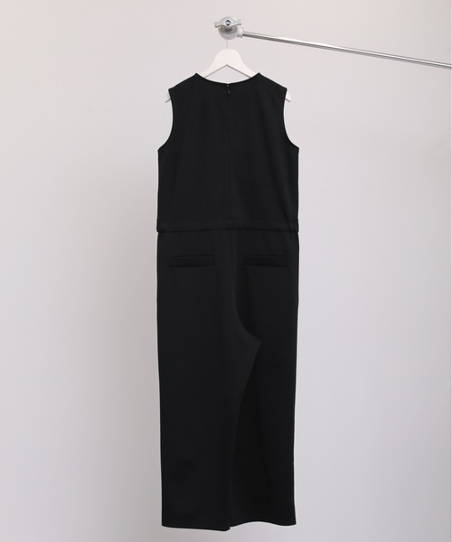 ap retro（アプレトロ）の「ポンチオールインワン（サロペット/オーバーオール・レディース・ブラック/グレイッシュベージュ/スミクロ・FREE）」の15枚目の写真