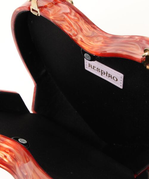 RESPIRO（レスピロ）の「RESPIRO/レスピロ/CARMEN BAG（ショルダーバッグ・レディース・レッド・FREE）」の4枚目の写真