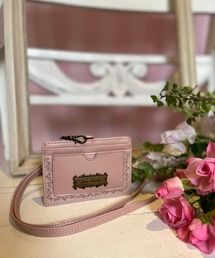 バラ刺繍パスケース