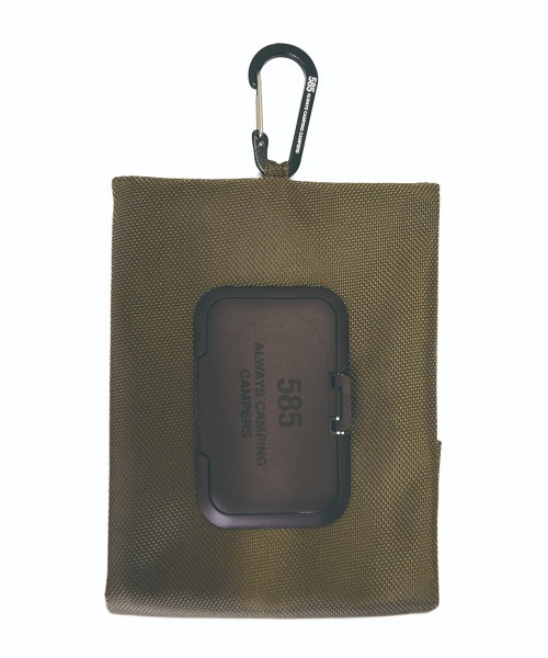 entre square(アントレスクエアー)の「bcl/585 ウェットティッシュケース カラビナ付 トラベル ポータブル(アウトドアグッズ・レディース・ブラック/ブラウン/カーキ・ONE SIZE)」の8枚目の写真