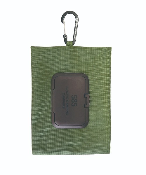 entre square(アントレスクエアー)の「bcl/585 ウェットティッシュケース カラビナ付 トラベル ポータブル(アウトドアグッズ・レディース・ブラック/ブラウン/カーキ・ONE SIZE)」の11枚目の写真