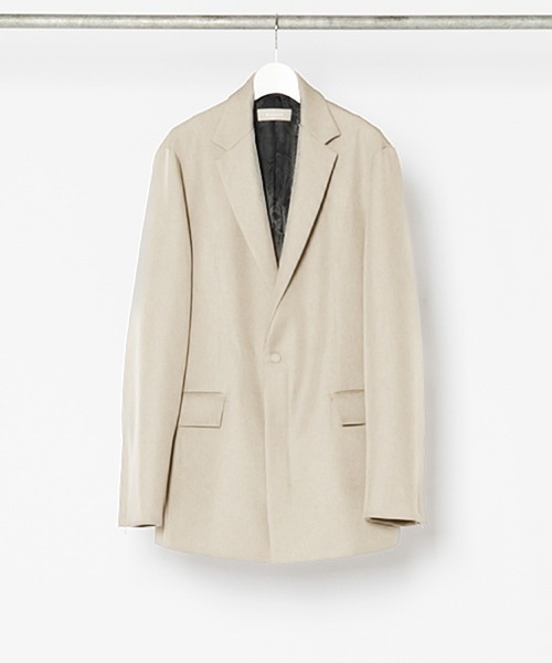 Wizzard(ウィザード)の「Wizzard ウィザード / CHANGING LAPEL JACKET チェンジングラペルセットアップテーラードジャケット(テーラードジャケット・メンズ・グリーン/ブラック/ベージュ・3/1/2)」の2枚目の写真