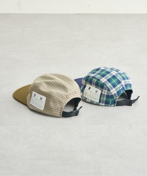 CPCM（シーピーシーエム）の「WEB限定/Shizukuコラボジェットキャップ（キャップ・メンズ・ネイビー/カーキ・FREE）」の3枚目の写真