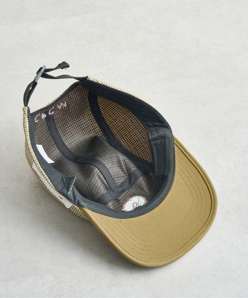 CPCM（シーピーシーエム）の「WEB限定/Shizukuコラボジェットキャップ（キャップ・メンズ・ネイビー/カーキ・FREE）」の4枚目の写真