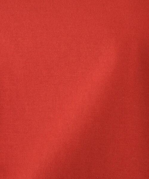 OPAQUE.CLIP（オペークドットクリップ）の「◆シルキースーピマ フリルデザインカットソー（Tシャツ/カットソー・レディース・ブラック/ダークオレンジ/ホワイト系・34/36/38/40/42）」の10枚目の写真