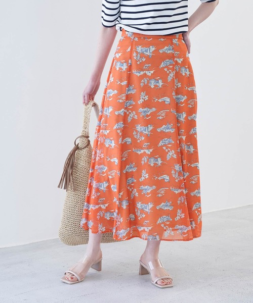 ROPE' PICNIC（ロペピクニック）の「フルーツ&トリップ柄フレア