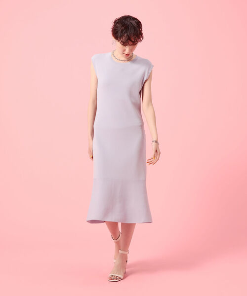 NOLLEY’S Sophi(ノーリーズソフィ)の「マーメイドニットワンピース(ワンピース・レディース・ブラック/サックスブルー・36/38)」の22枚目の写真