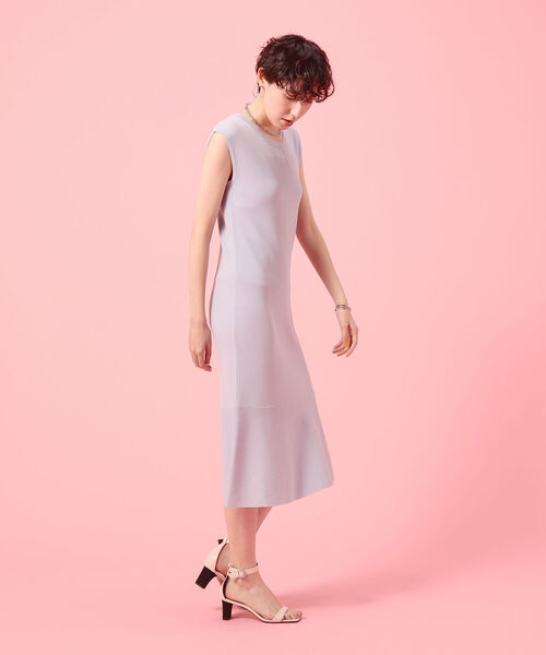NOLLEY’S Sophi(ノーリーズソフィ)の「マーメイドニットワンピース(ワンピース・レディース・ブラック/サックスブルー・36/38)」の19枚目の写真