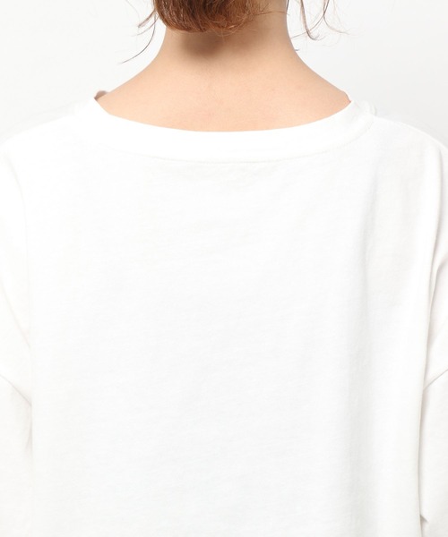 mysty woman(ミスティウーマン)の「コラボフォトプリントショートTシャツ 294679(Tシャツ/カットソー・レディース・ホワイト系2/ホワイト系5/ホワイト系8・FREE)」の20枚目の写真